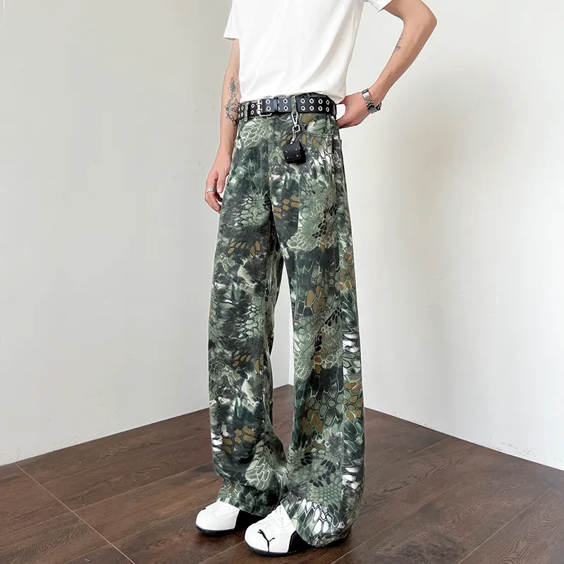 TESTUNG Jeans Unisex Army Green-2