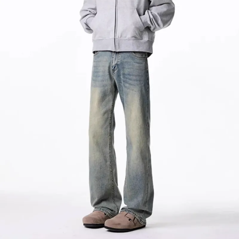 ACUOD BY CHANU Trendy Brand Bootcut Pants With Design Sensation Loose Fit Casual Pants Unisex-6