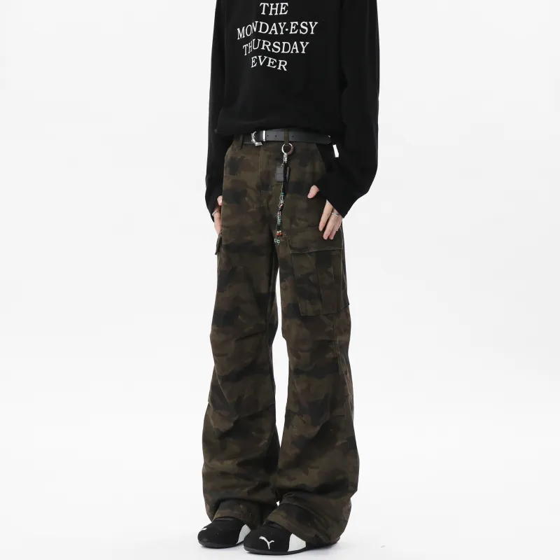 ACUOD BY CHANU Jeans Unisex Camouflage-3