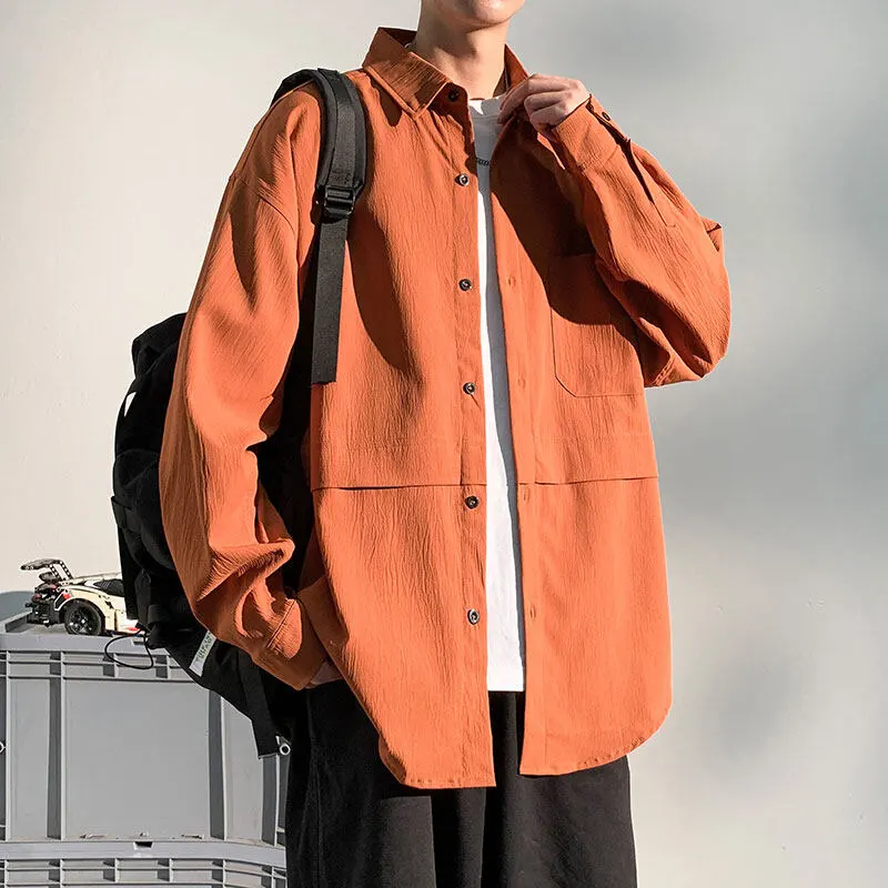 ACUOD BY CHANU Shirt Unisex Orange Red-2
