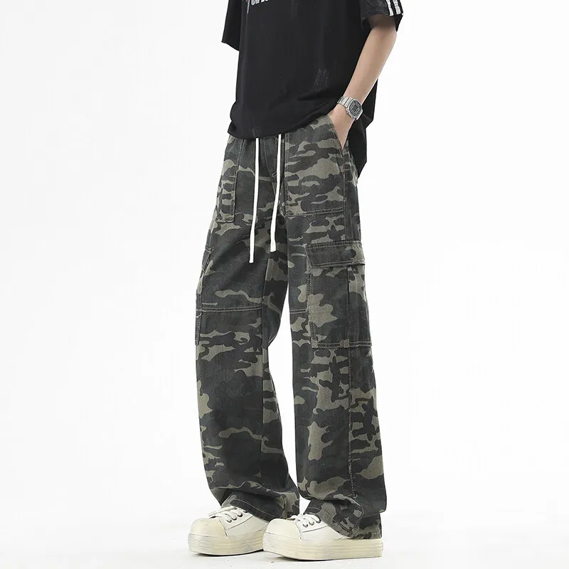ACUOD BY CHANU Jeans Unisex Camouflage-3