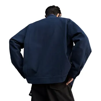 ACUOD BY CHANU Jackets Coats Unisex Navy Blue