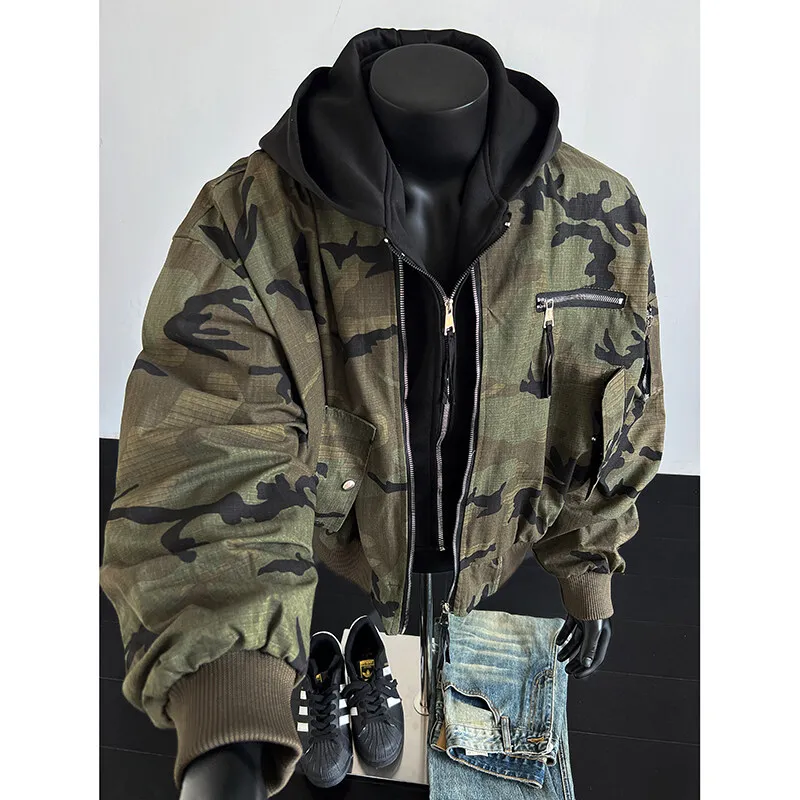 ACUOD BY CHANU Jackets & Coats Unisex Camouflage-3