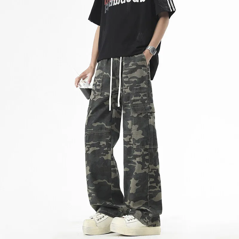 ACUOD BY CHANU Jeans Unisex Camouflage-2