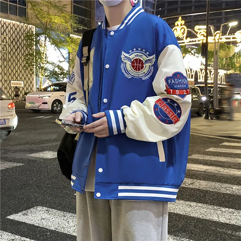 ACUOD BY CHANU Baseball Jacket Unisex Gray-11