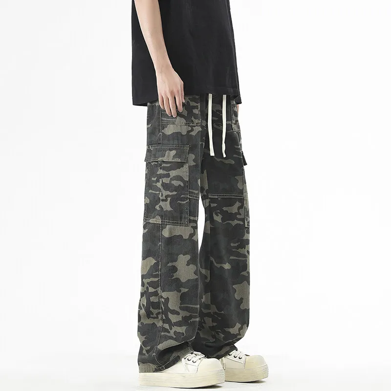 ACUOD BY CHANU Jeans Unisex Camouflage-4