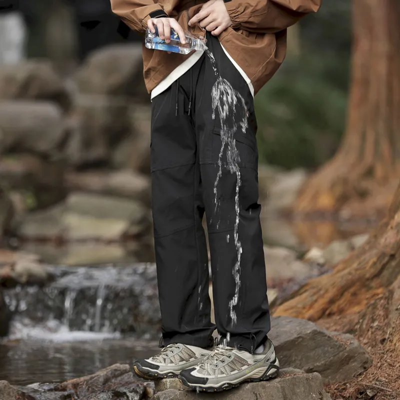 PAINT STAIN Casual Pants Unisex-6