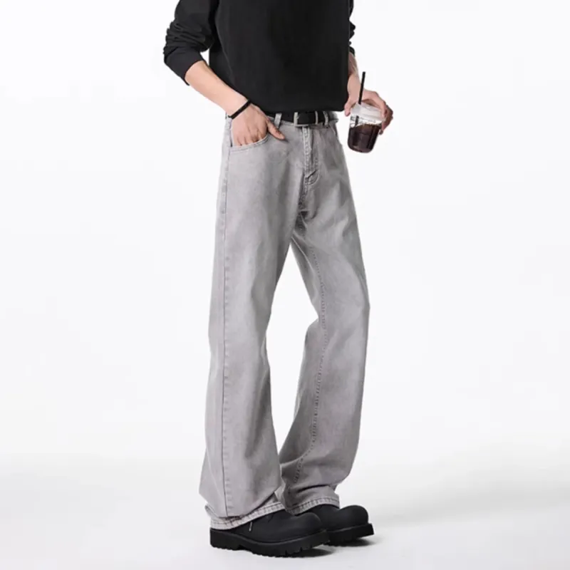 ACUOD BY CHANU Trendy Brand Bootcut Pants With Design Sensation Loose Fit Casual Pants Unisex-12