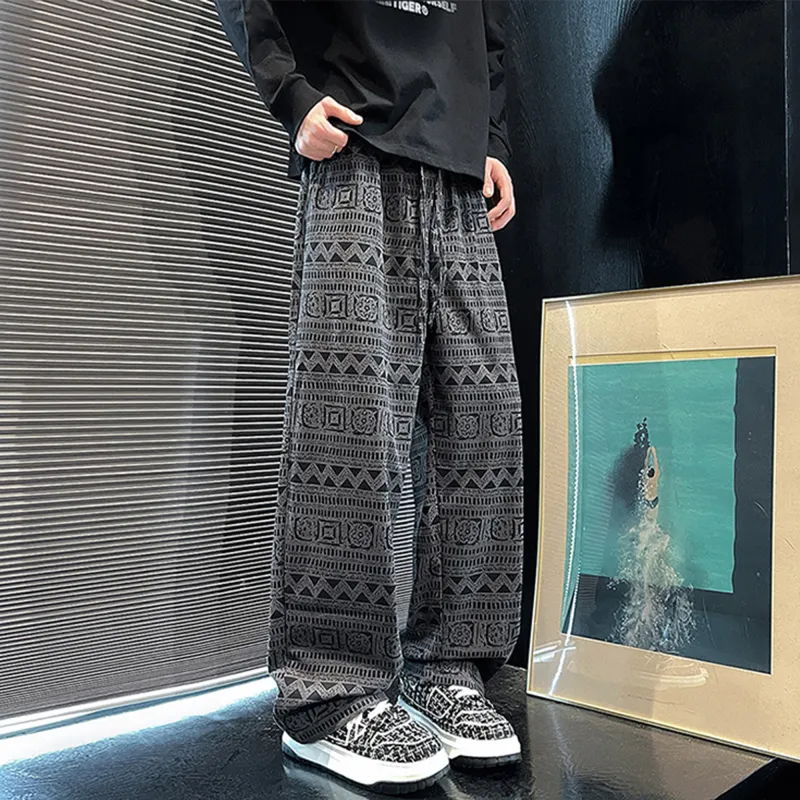 ACUOD BY CHANU Casual Pants Unisex White-5