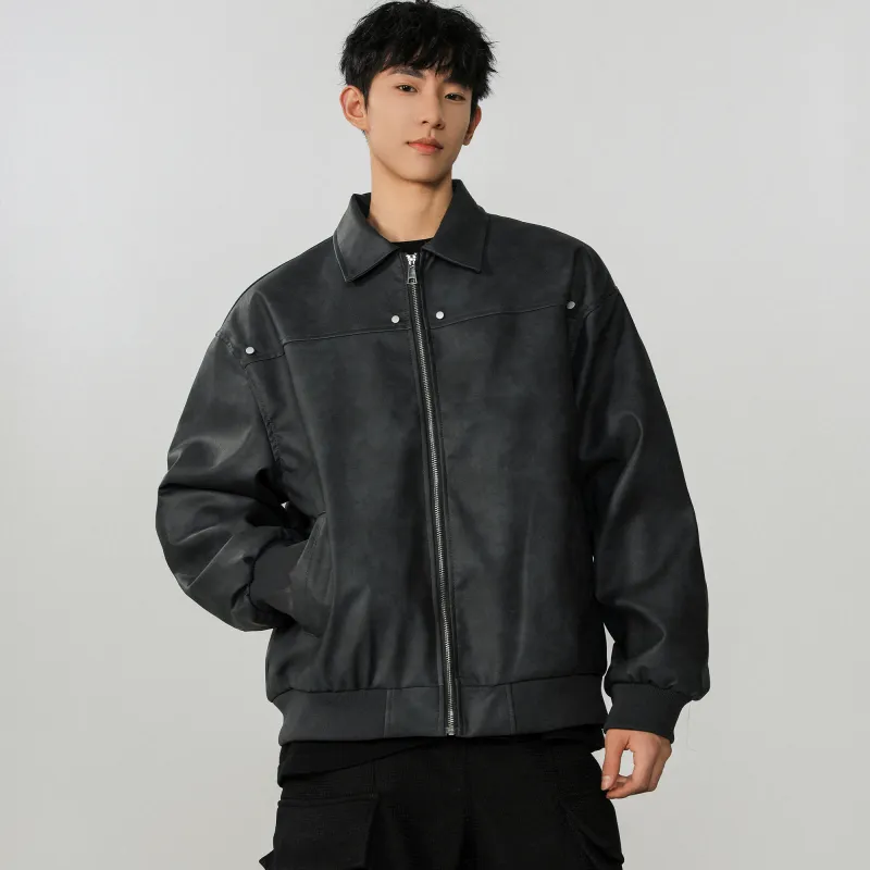 ACUOD BY CHANU Leather Jacket Unisex-6