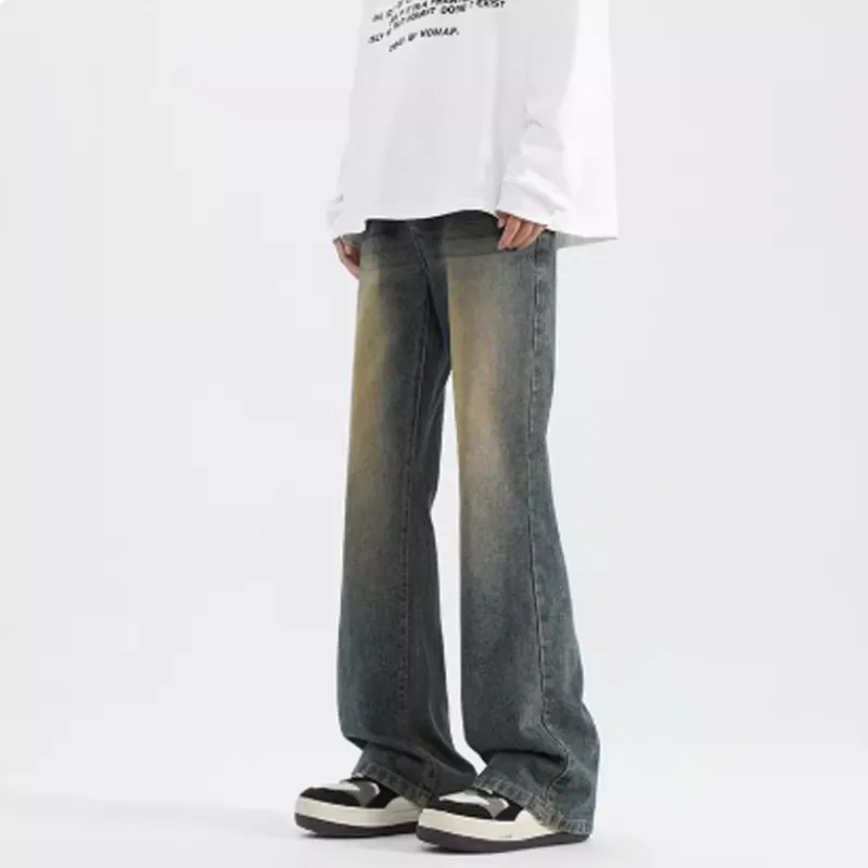 ACUOD BY CHANU Jeans Men's Spring Fall Pants Luxury Streetwear Wide Leg Loose Fit Pants Unisex-2