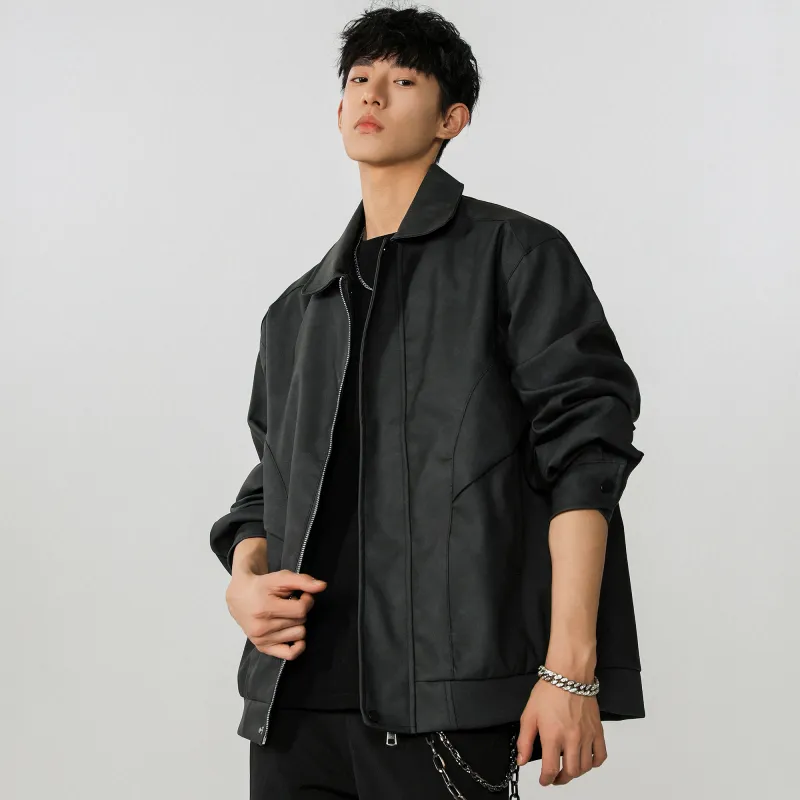 ACUOD BY CHANU Leather Jacket Unisex-2