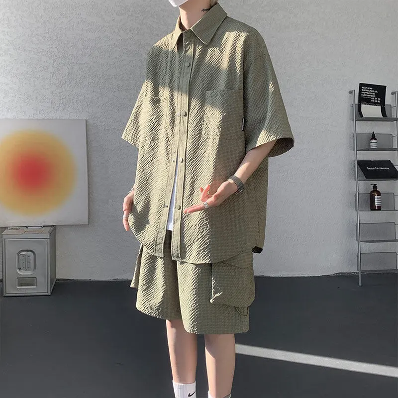 ACUOD BY CHANU Shirt Matching Set Unisex-5