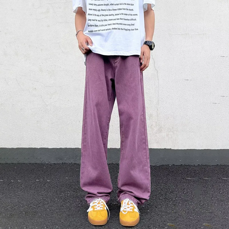 ACUOD BY CHANU Jeans Unisex Fuchsia-2