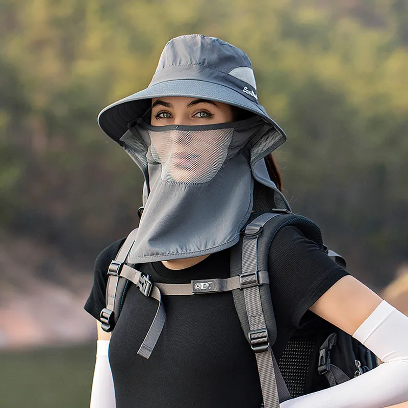 Cgediao Polyester Sun Protection Hats Unisex-1