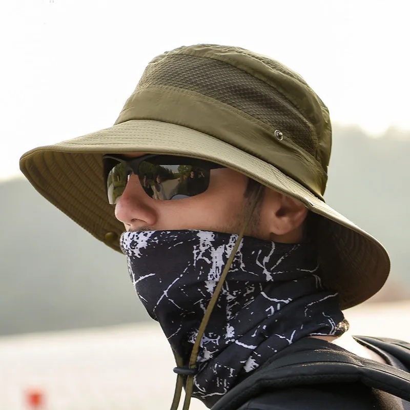 Cgediao Polyester Bucket Hats Men's-16