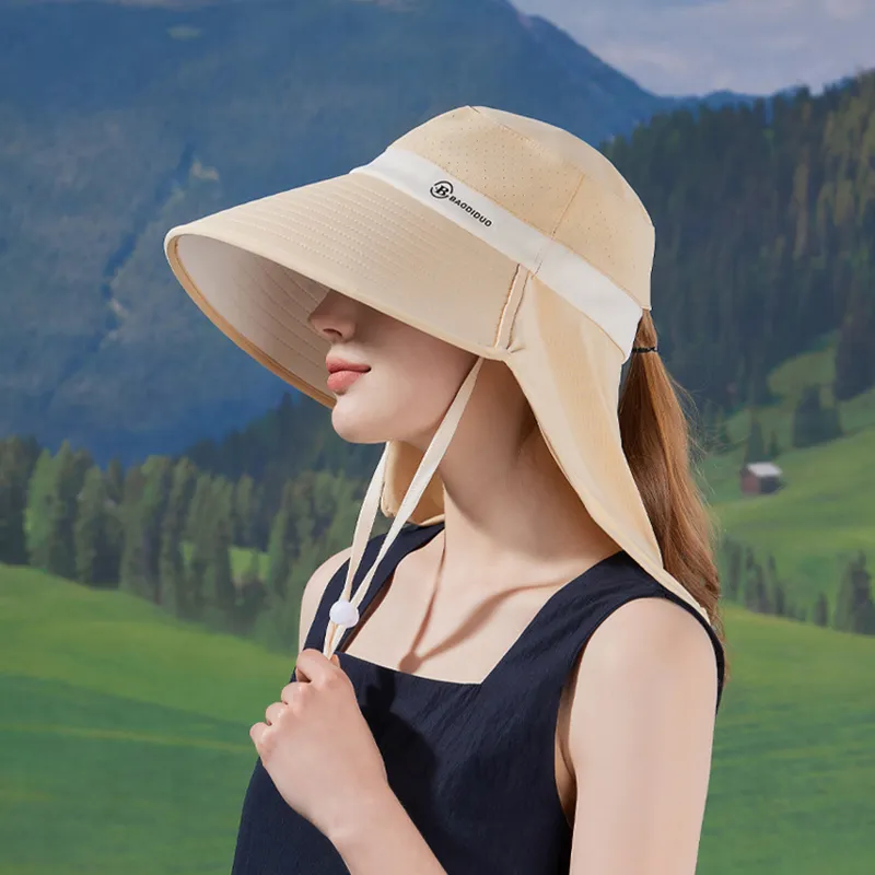 Cgediao Polyamide Sun Protection Hats Women's-4
