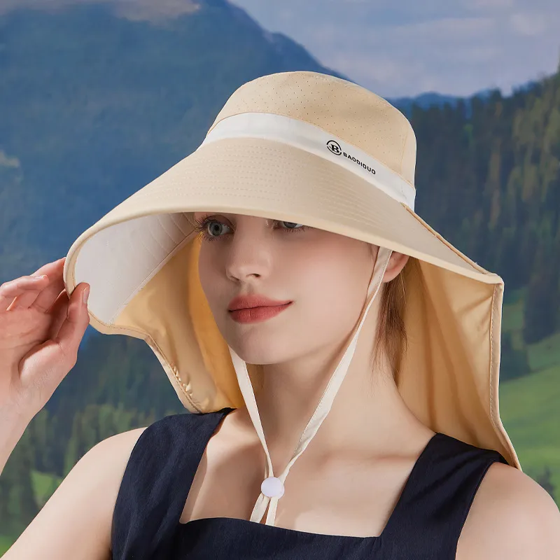 Cgediao Polyamide Sun Protection Hats Women's-5