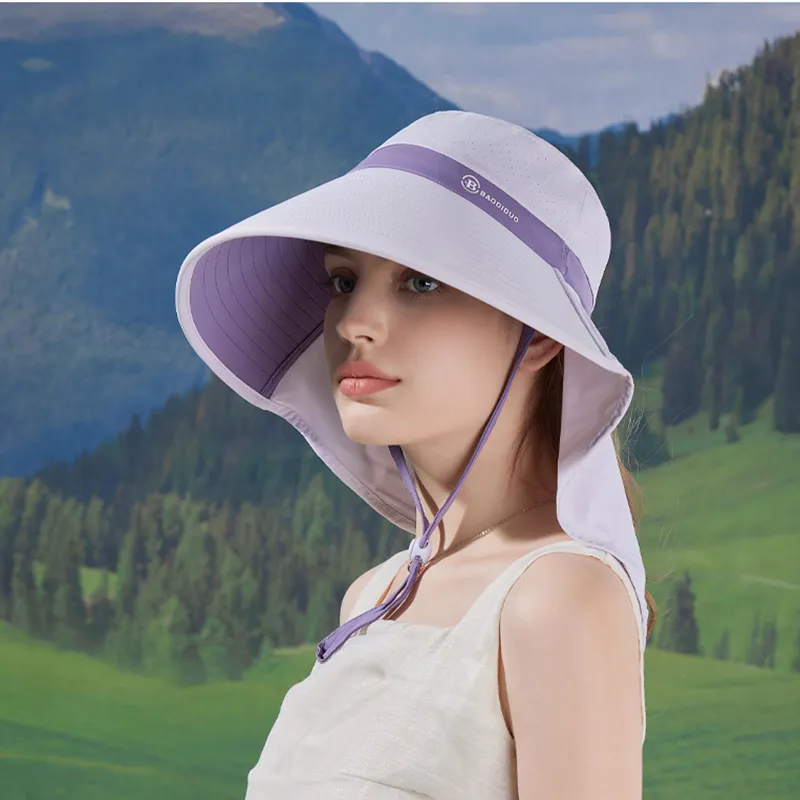 Cgediao Polyamide Sun Protection Hats Women's-8
