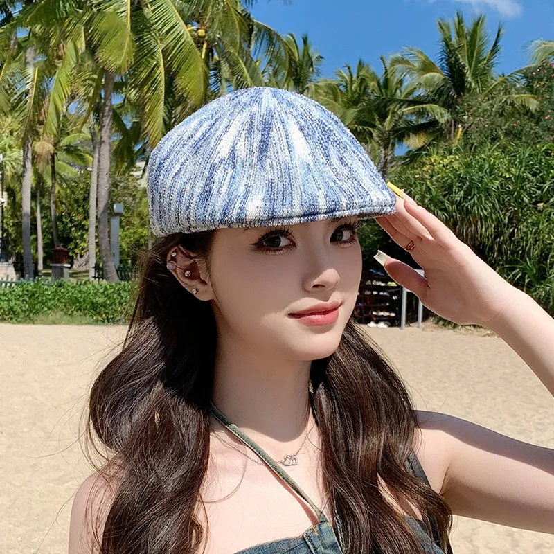 Cgediao Polyester Berets Women's-13