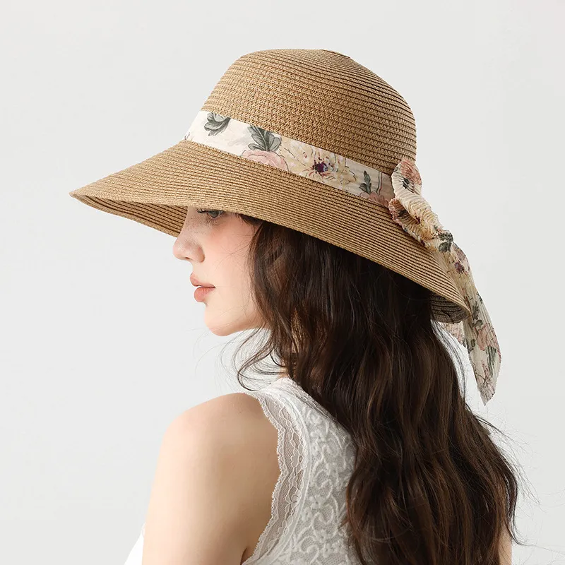 Cgediao Pulp Fiber Bucket Hats Women's-7