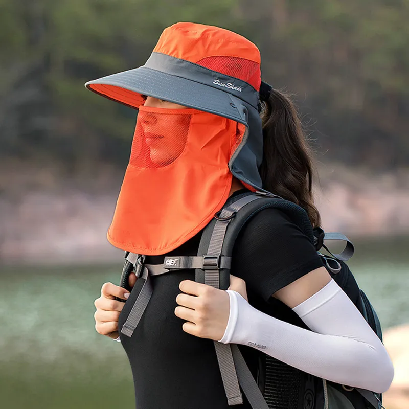 Cgediao Polyester Sun Protection Hats Unisex-14