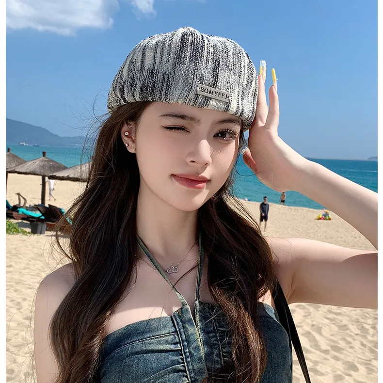 Cgediao Polyester Berets Women's-9