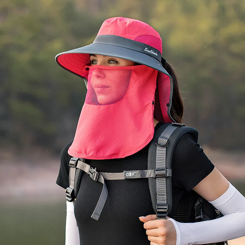 Cgediao Polyester Sun Protection Hats Unisex-10
