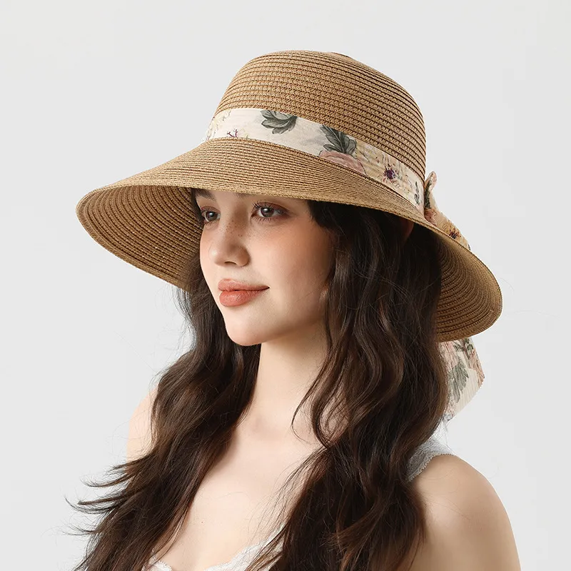 Cgediao Pulp Fiber Bucket Hats Women's-2