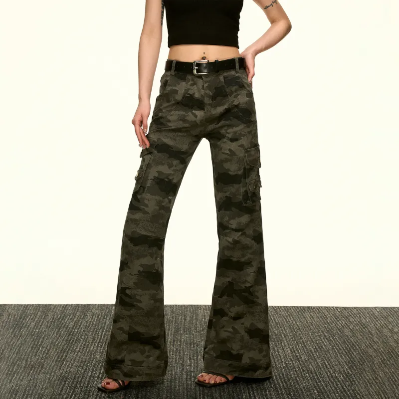 Aaisup Cargo Pants Women's Camouflage-5