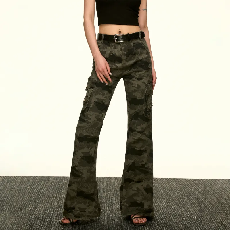 Aaisup Cargo Pants Women's Camouflage-6
