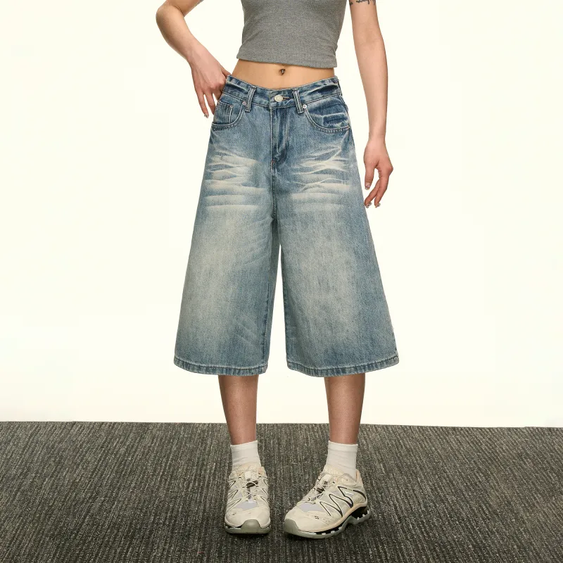 Aaisup Denim Shorts Women's-3