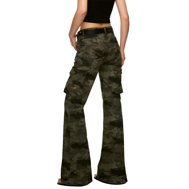 Aaisup Cargo Pants Women's Camouflage-2