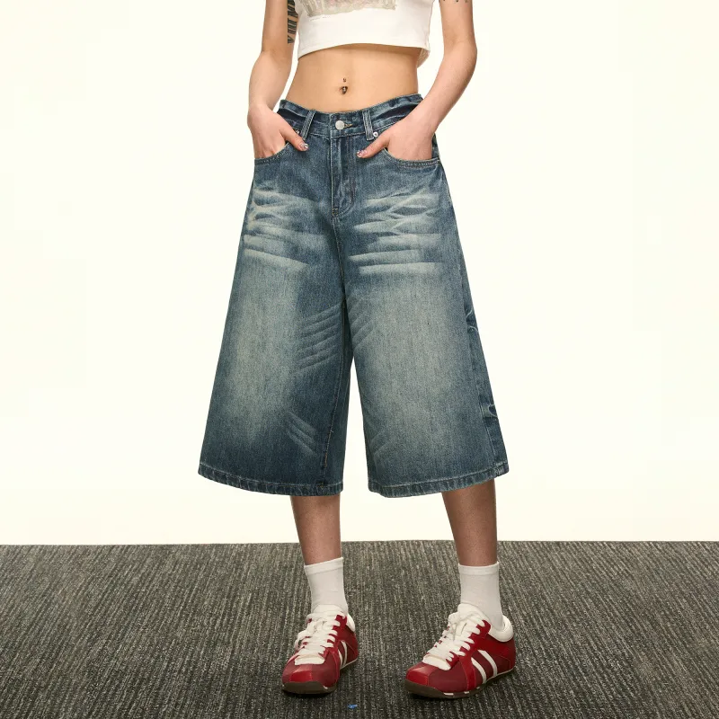 Aaisup Denim Shorts Women's-15