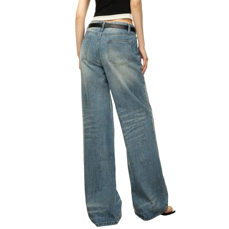 Aaisup Jeans Women's Light Blue-1