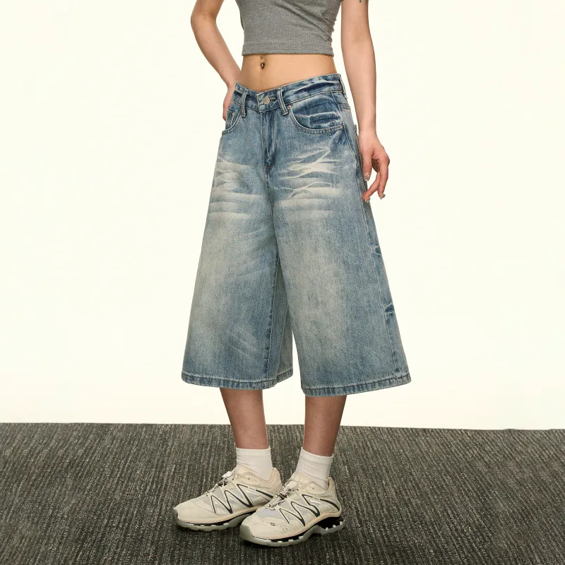 Aaisup Denim Shorts Women's-5