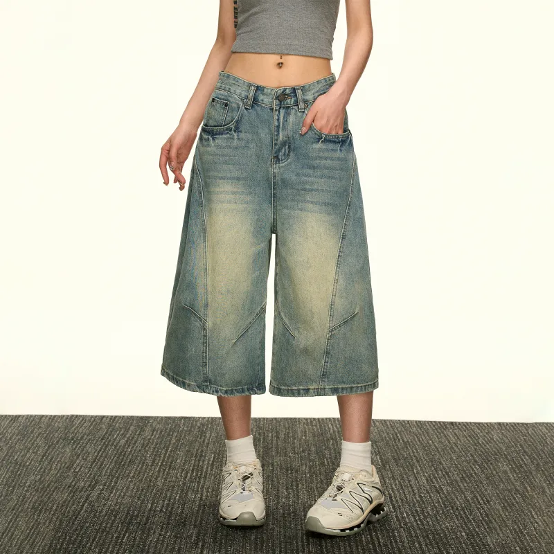 Aaisup Denim Shorts Women's-12