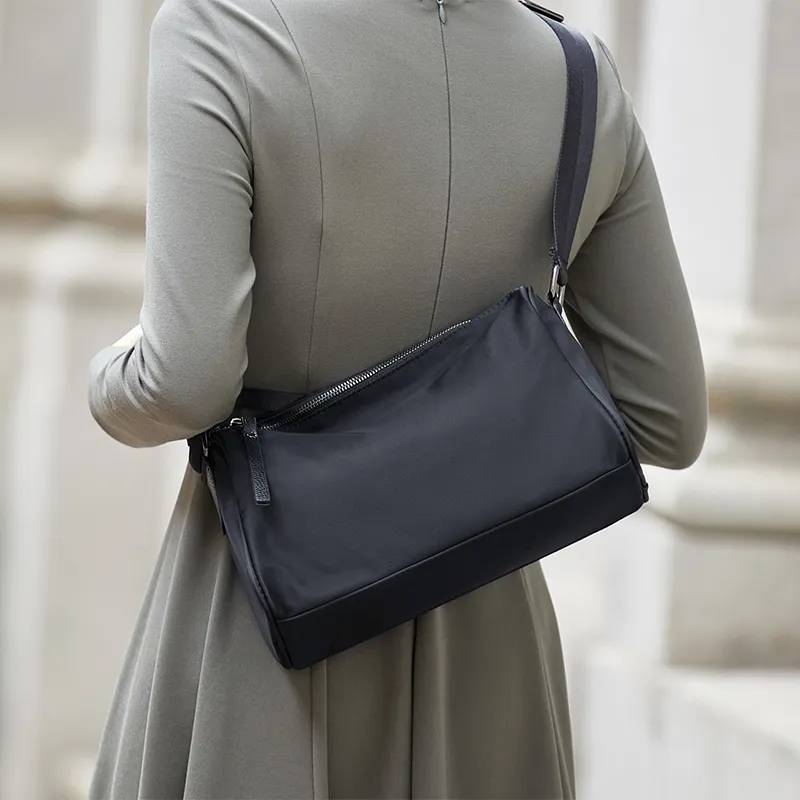 ZOOLER Oxford Crossbody Bag, Shoulder Bag Women's Black-5