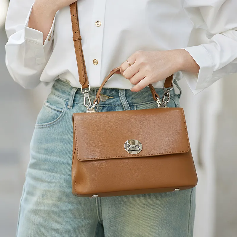 ZOOLER Cow Leather Fashion Practical Handbag Regular Women's-8