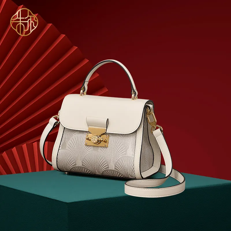 ZOOLER Cow Leather Handbag Women's Multicolor-5