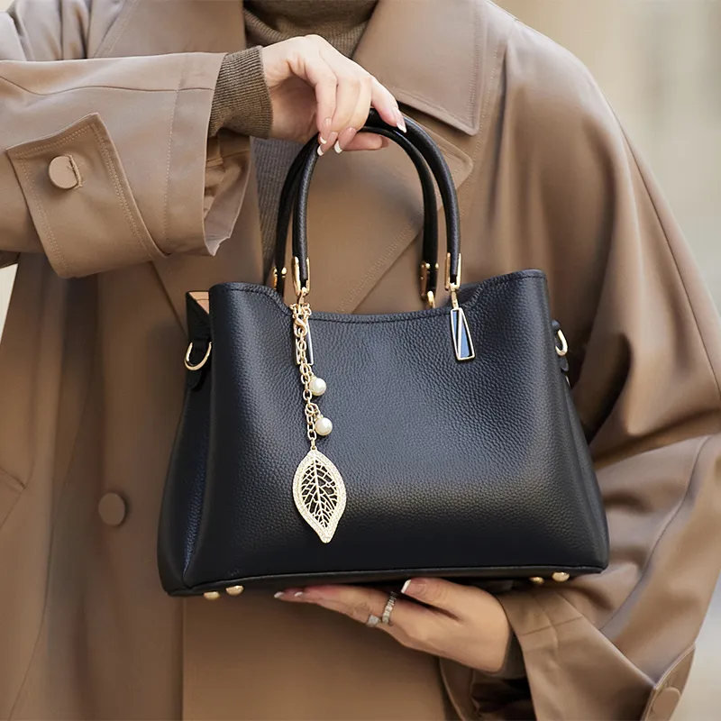 ZOOLER Top Grain Cow Leather Handbag Regular Women's Multicolor-18