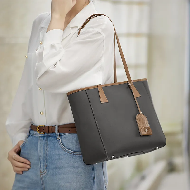 ZOOLER Oxford Handbag Regular Women's Gray-2