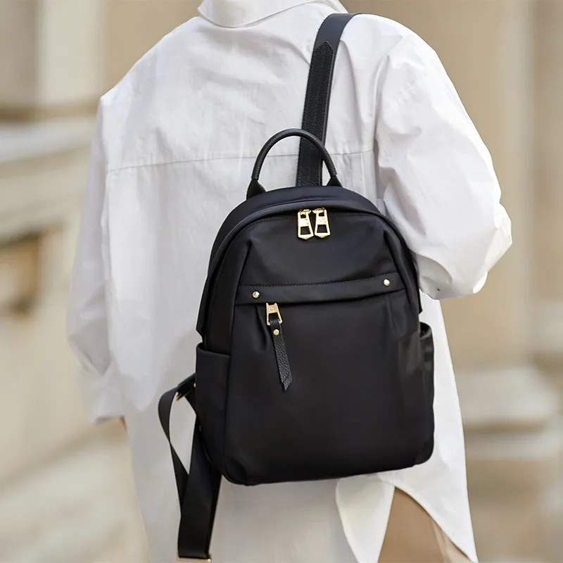 ZOOLER Oxford Backpack Regular Women's Mysterious Black-1