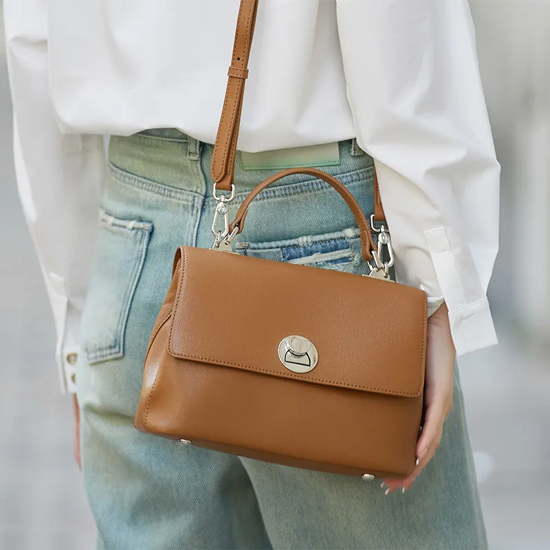 ZOOLER Cow Leather Fashion Practical Handbag Regular Women's-9