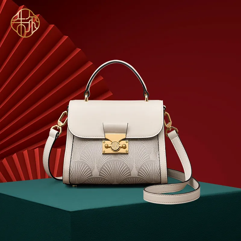 ZOOLER Cow Leather Handbag Women's Multicolor-4