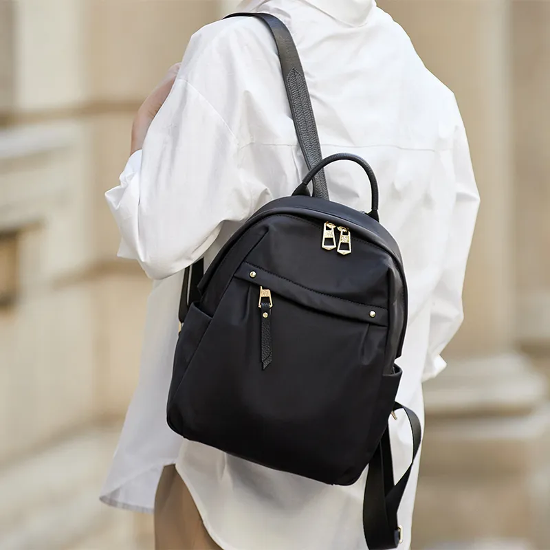 ZOOLER Oxford Backpack Regular Women's Mysterious Black-3
