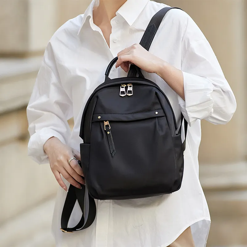 ZOOLER Oxford Backpack Regular Women's Mysterious Black-2