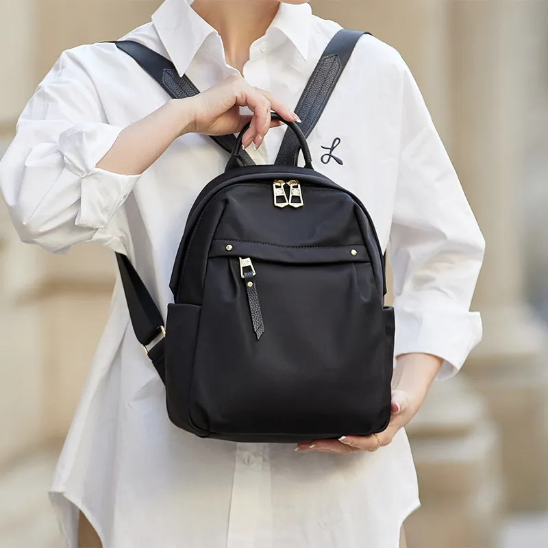ZOOLER Oxford Backpack Regular Women's Mysterious Black-4