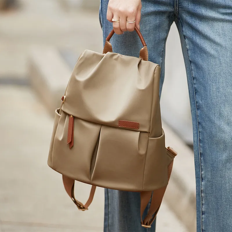 ZOOLER Oxford Backpack Women's Khaki-5