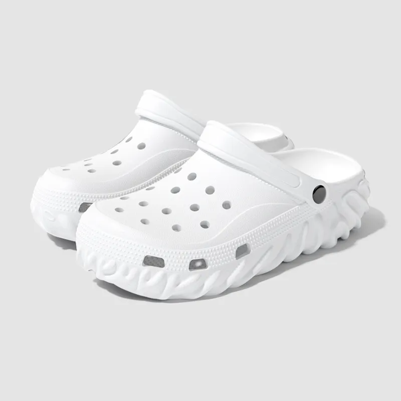 LATE TIME Men's Summer Outdoor Clogs, Casual Versatile Trendy, Seaside Beach Clogs, Couple Closed Toe Sandals, Unisex-6